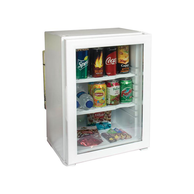 Lifetech Minibar Beyaz Cam Kapı 40 Lt  